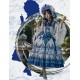 Bramble Rose Butterfly And Blue And White Porcelain One Piece(Reservation/Full Payment Without Shipping)